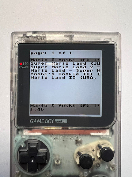 Nintendo Gameboy and Gameboy Color flash cart / multicart