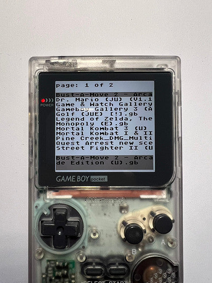 Nintendo Gameboy and Gameboy Color flash cart / multicart