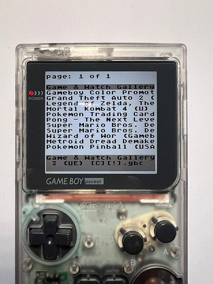 Nintendo Gameboy and Gameboy Color flash cart / multicart