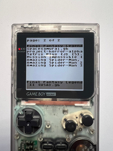 Nintendo Gameboy and Gameboy Color flash cart / multicart