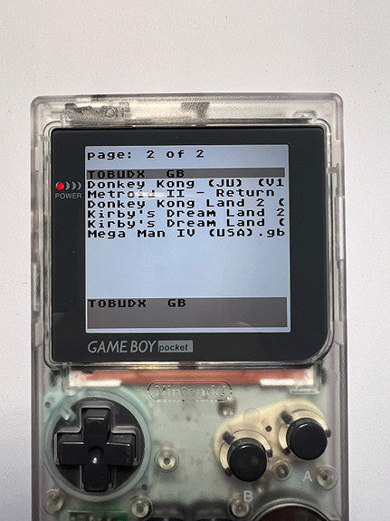 Nintendo Gameboy and Gameboy Color flash cart / multicart