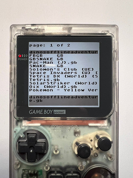 Nintendo Gameboy and Gameboy Color flash cart / multicart