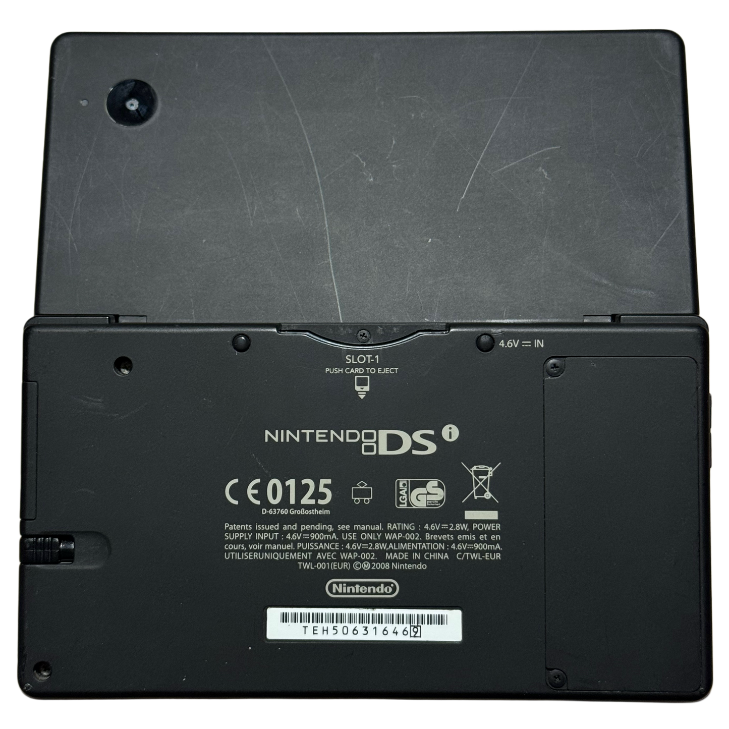 Nintendo DSI med ladekabel