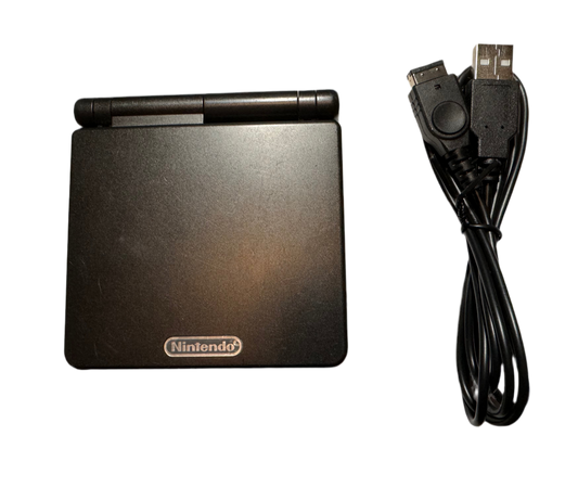 Svart Nintendo GameBoy Advance SP