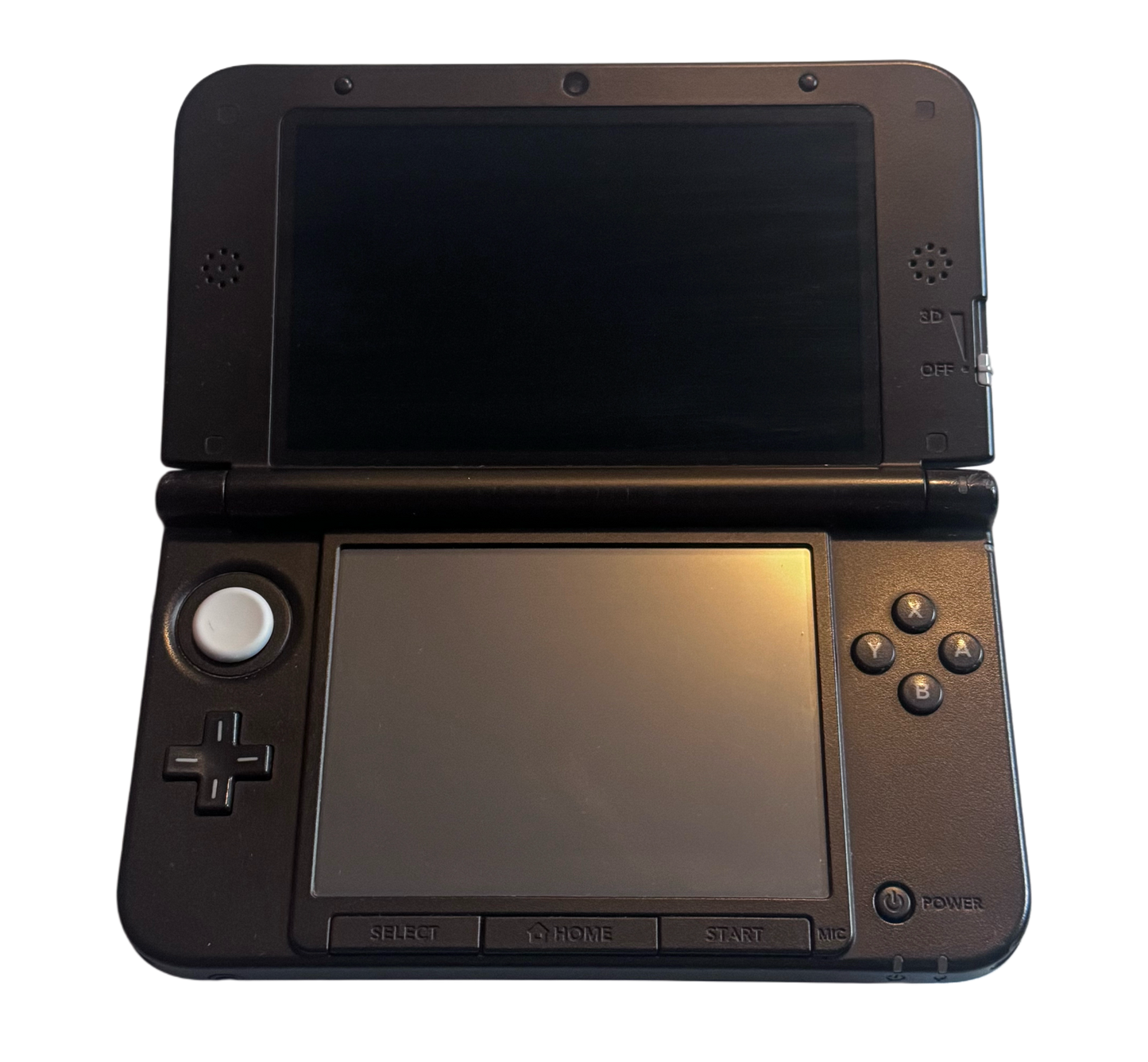 Rød/svart Moddet Nintendo 3DS Xl