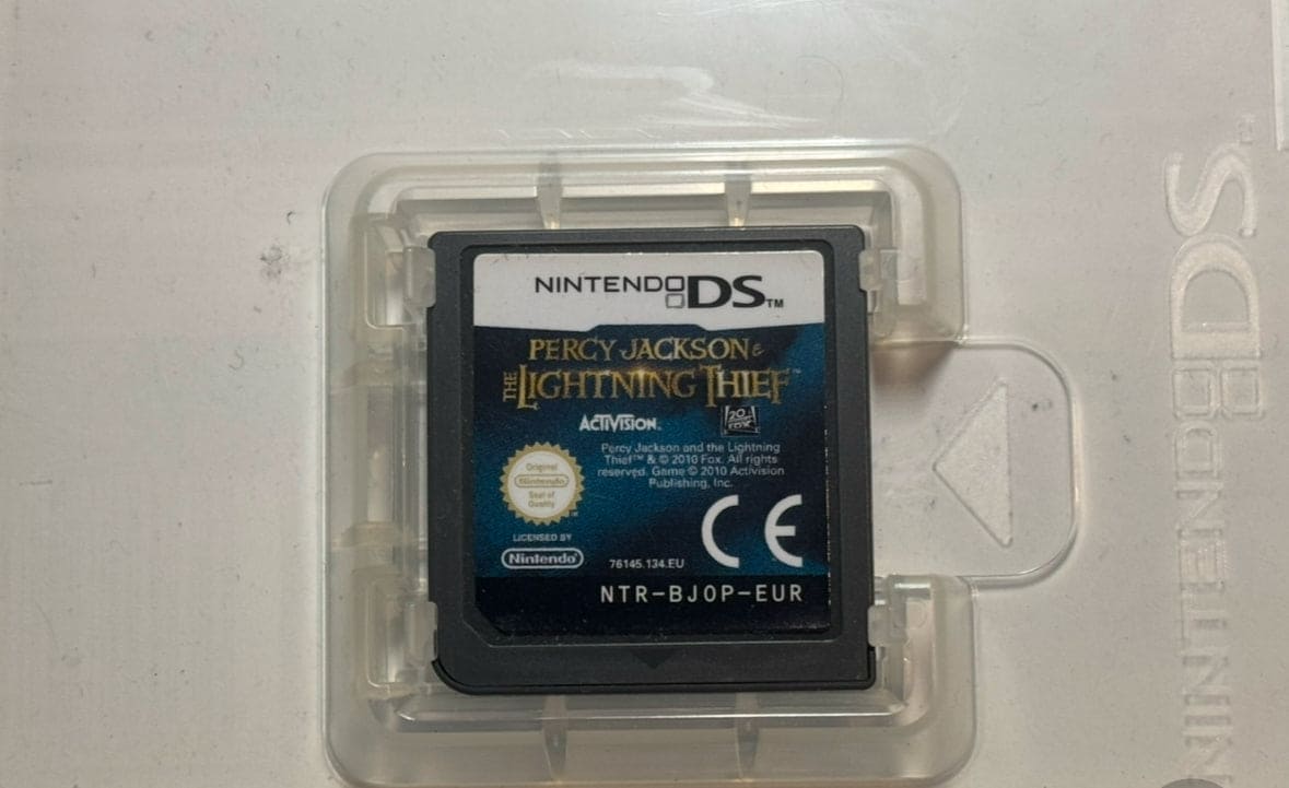 Pergy Jackson and the lightning thief Nintendo DS spill