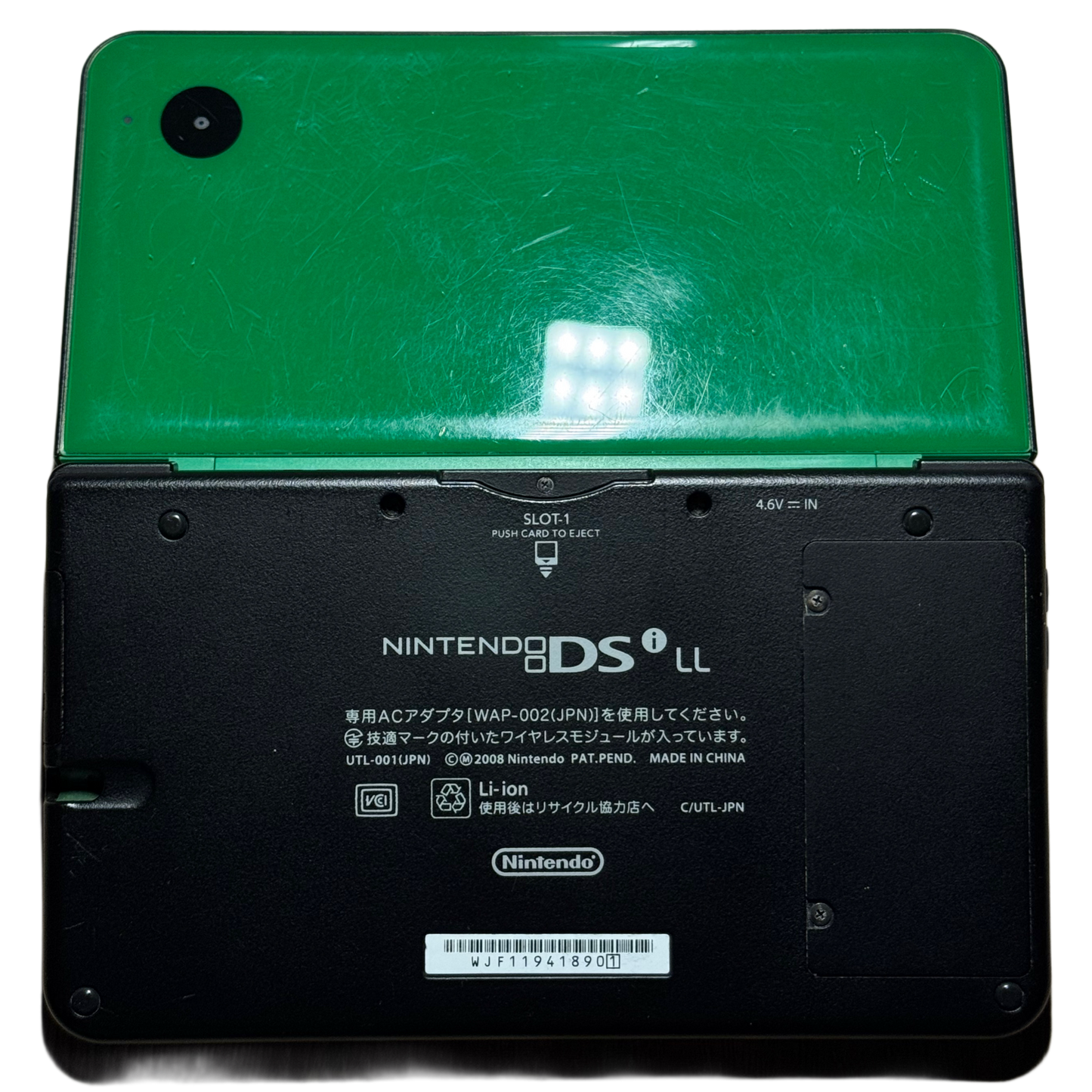 Grønn Moddet Nintendo DSI XL