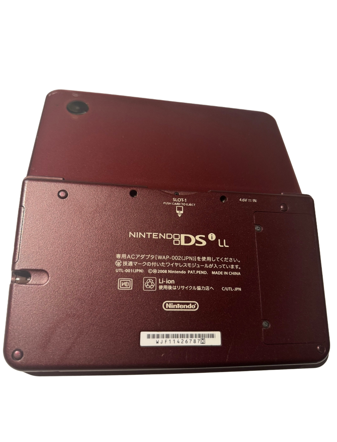 Moddet Nintendo DSI XL med ny ladekabel
