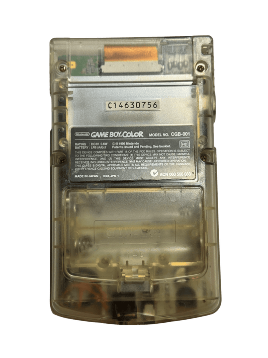 Gjennomsiktig Nintendo Gameboy Color