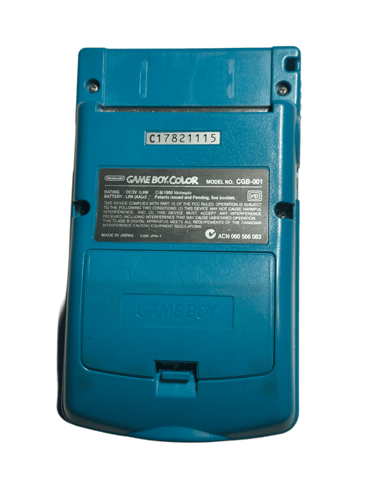 Lyseblå Nintendo Gameboy Color
