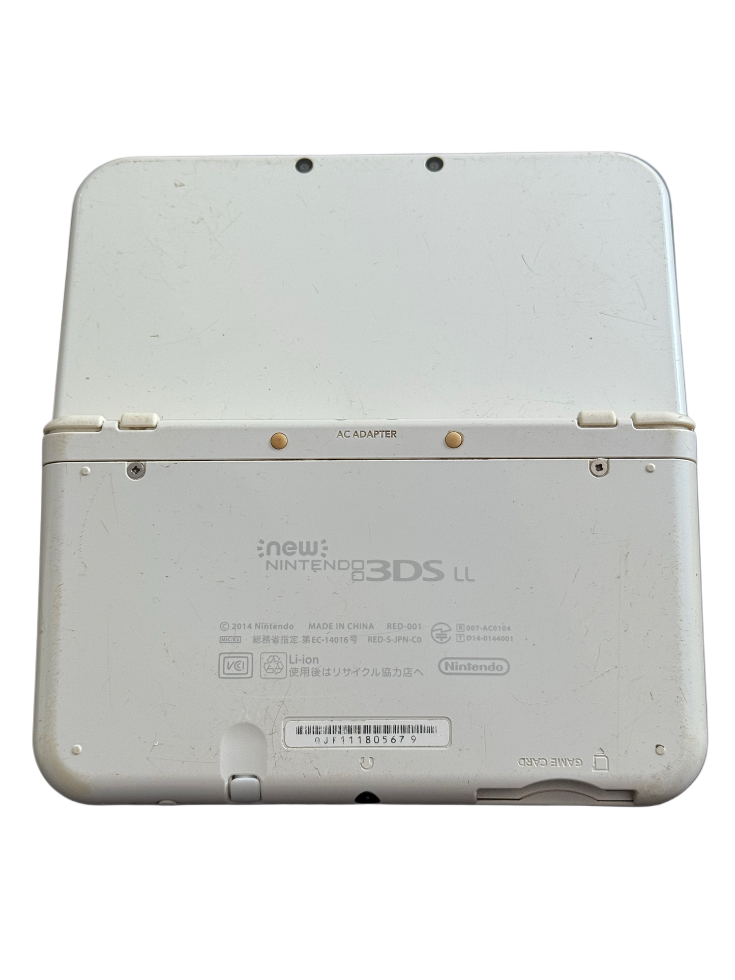Modified Nintendo New 3DS Xl with new charge tab