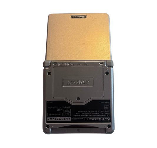 Sølv GameBoy Advance SP