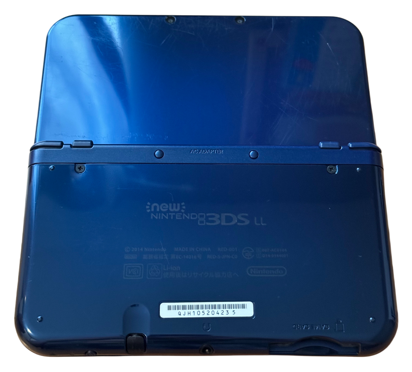 Mørkeblå moddet Nintendo New 3DS Xl