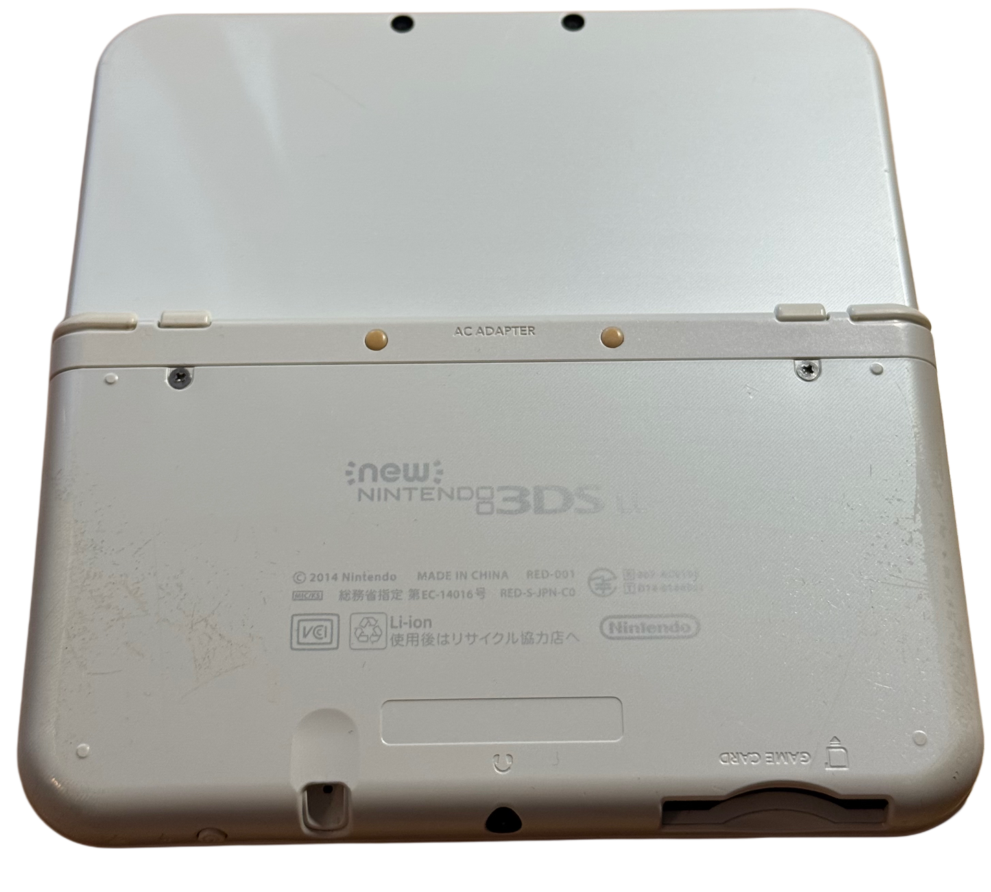 Hvit moddet Nintendo New 3DS Xl