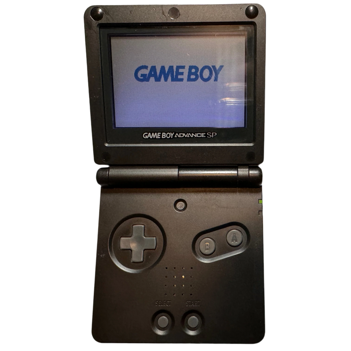 Svart Nintendo GameBoy Advance SP