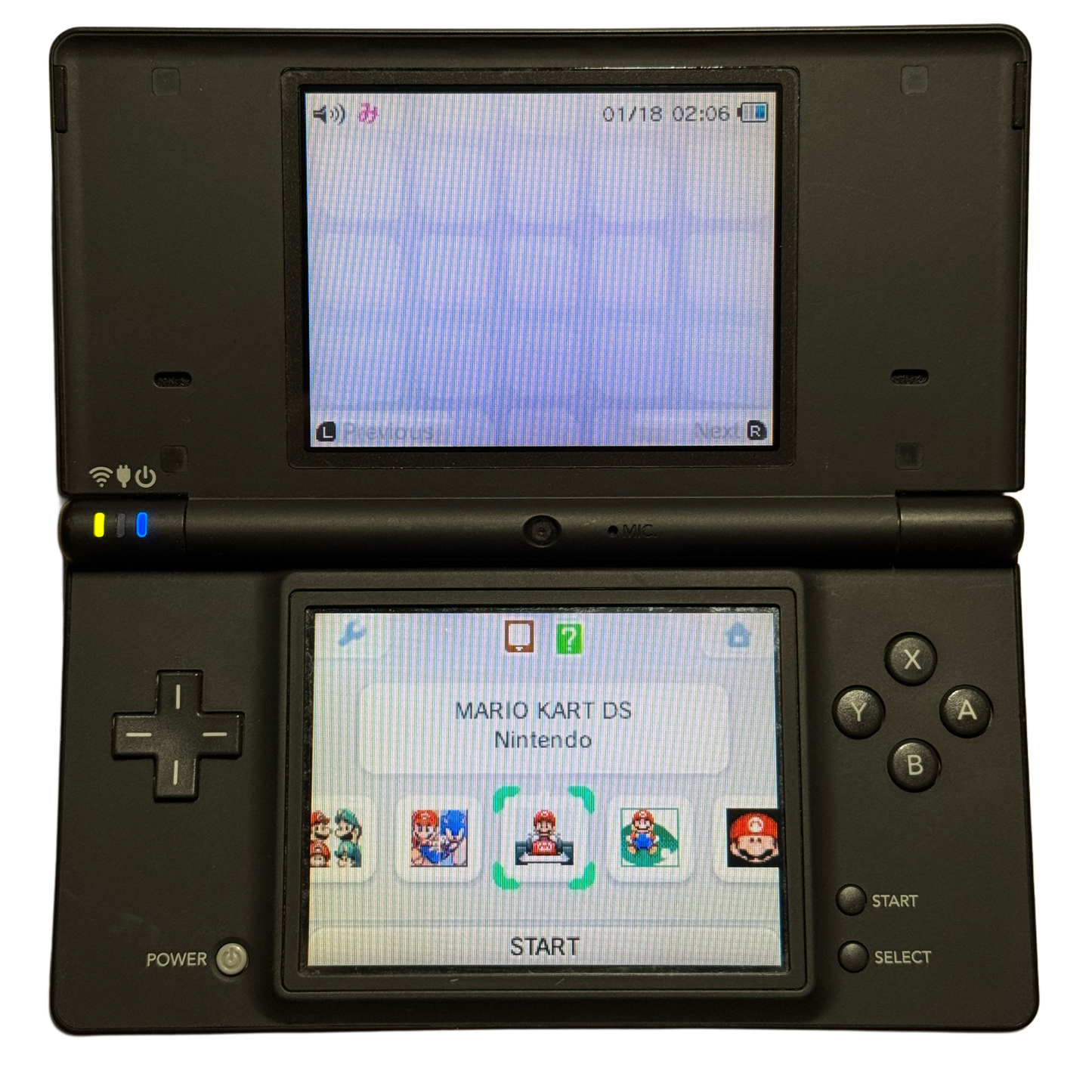 Svart Moddet Nintendo DSI