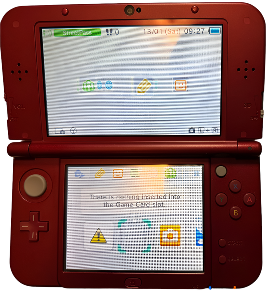 Moddet Nintendo New 3DS Xl med ny ladekabel