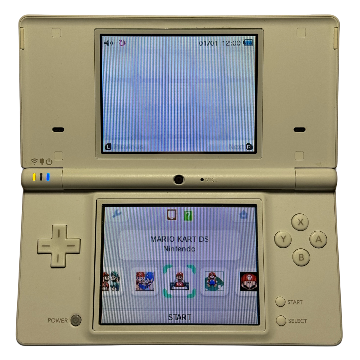 Modified Nintendo DSI with new charge tab