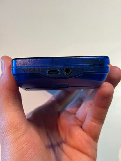 FP GameBoy Color in Transparent Blue (FPGBC)