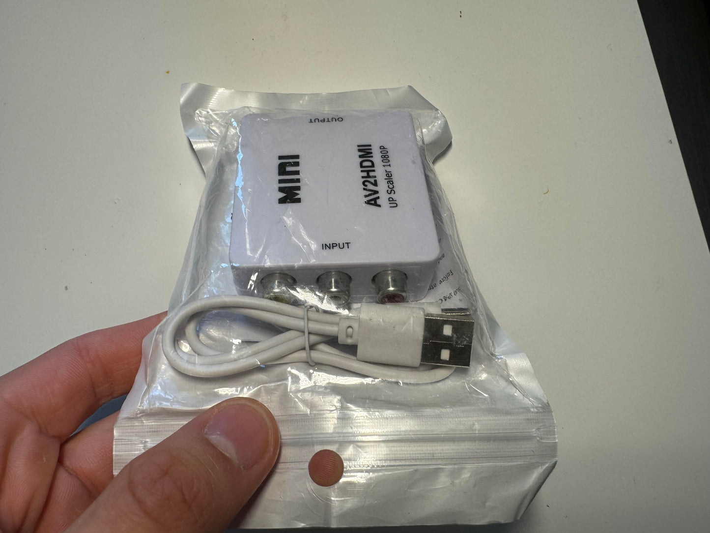 AV 2 HDMI overfører/converter