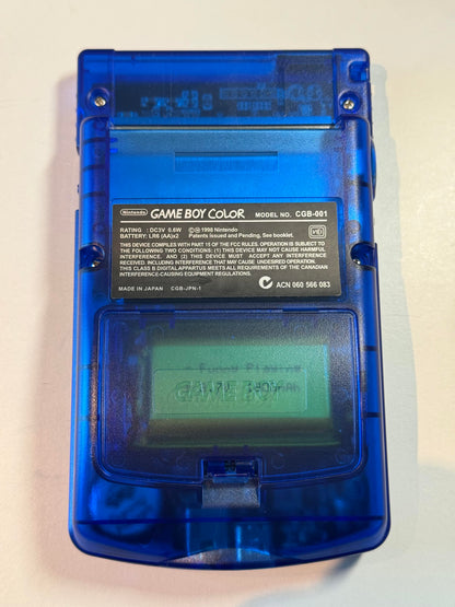 FP GameBoy Color in Transparent Blue (FPGBC)