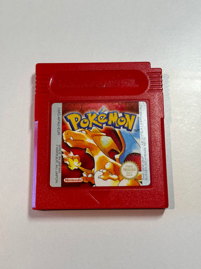 Nintendo GameBoy Pokemon Red