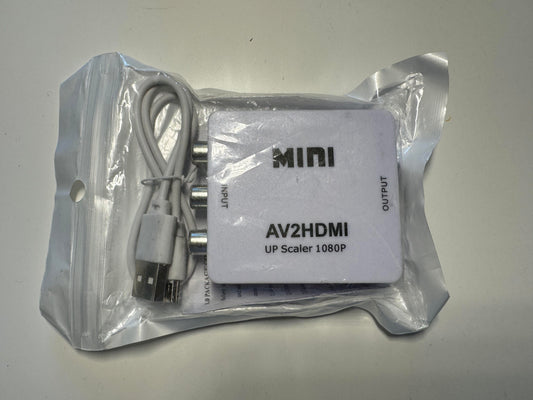 AV 2 HDMI overfører/converter