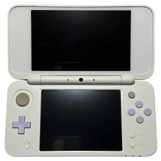 Lilla/Hvit Moddet Nintendo New 2DS Xl