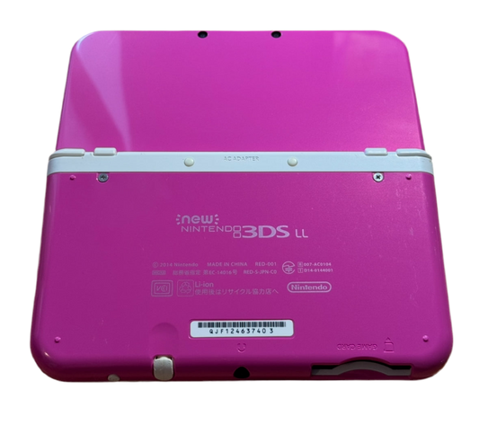Rosa/Hvit moddet Nintendo New 3DS Xl