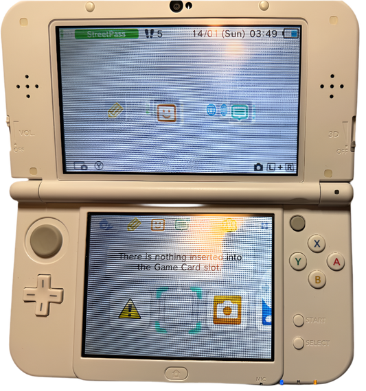 Hvit Nintendo New 3DS Xl