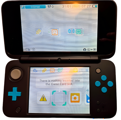 Moddet Nintendo New 2DS Xl med ny ladekabel