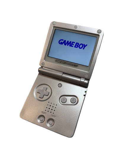 IPS V3 modifisert GameBoy Advance SP med ny ladekabel