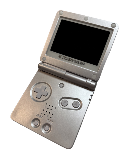 IPS V3 modifisert GameBoy Advance SP med ny ladekabel