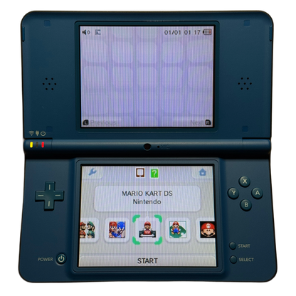Blå/Svart Moddet Nintendo DSI XL