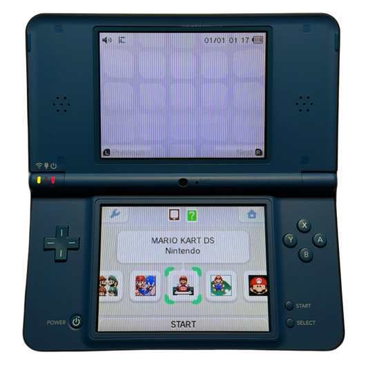 Blå/Svart Moddet Nintendo DSI XL