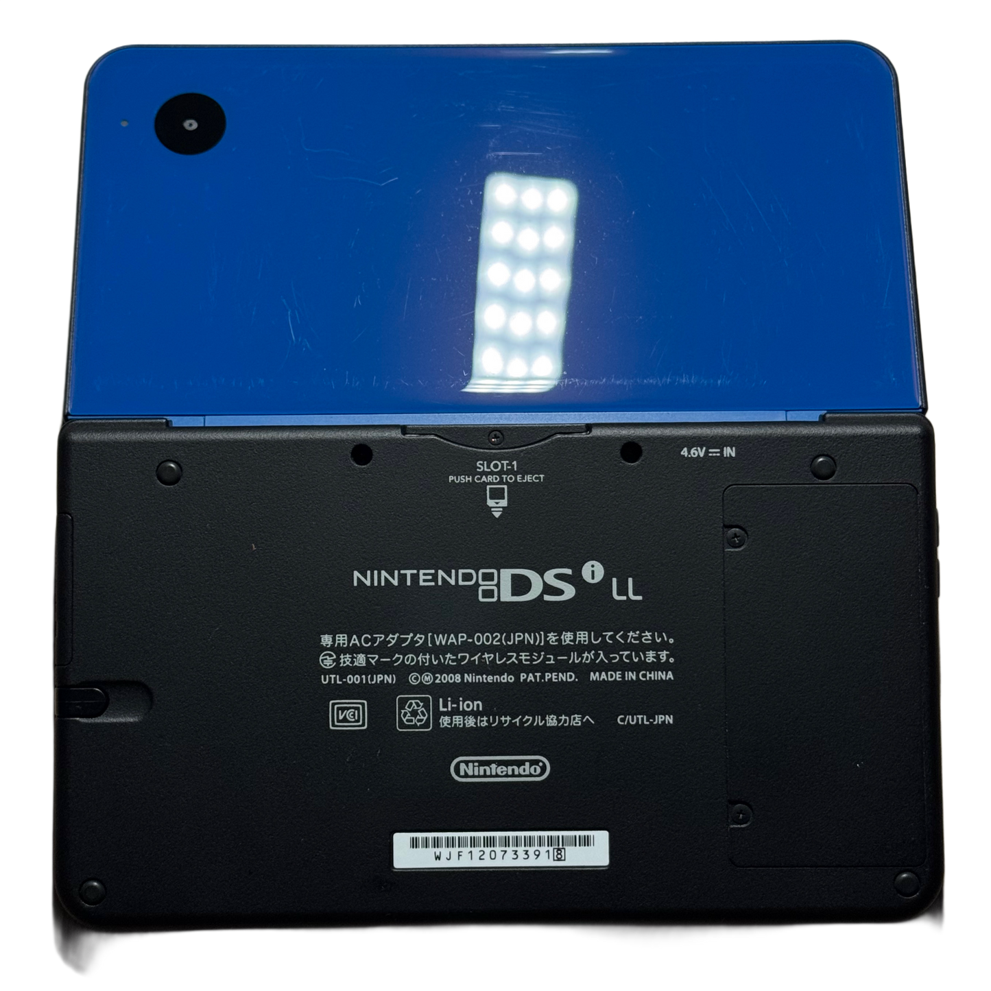 Blå/Svart Moddet Nintendo DSI XL