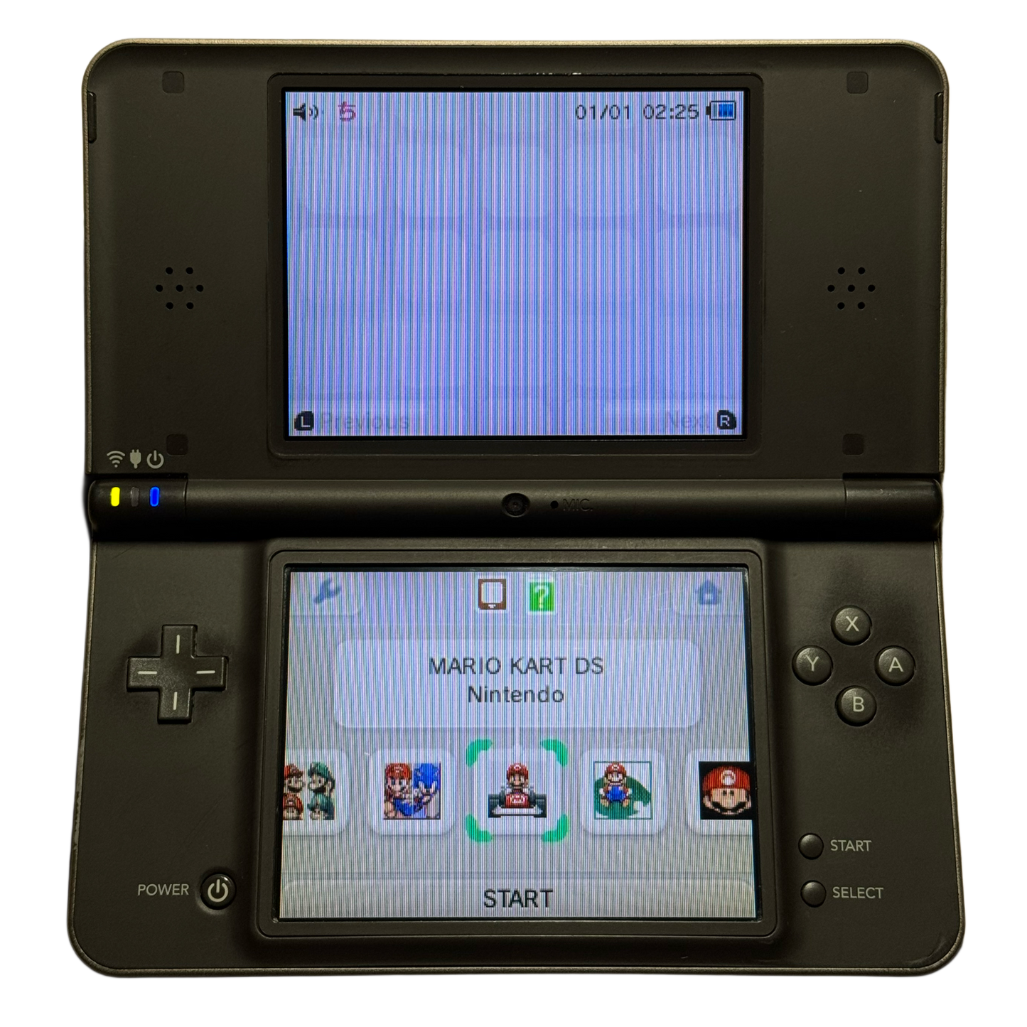 Grå Moddet Nintendo DSI XL