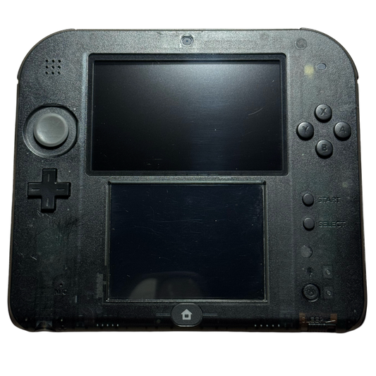 Gjennomsiktig svart Moddet Nintendo 2DS