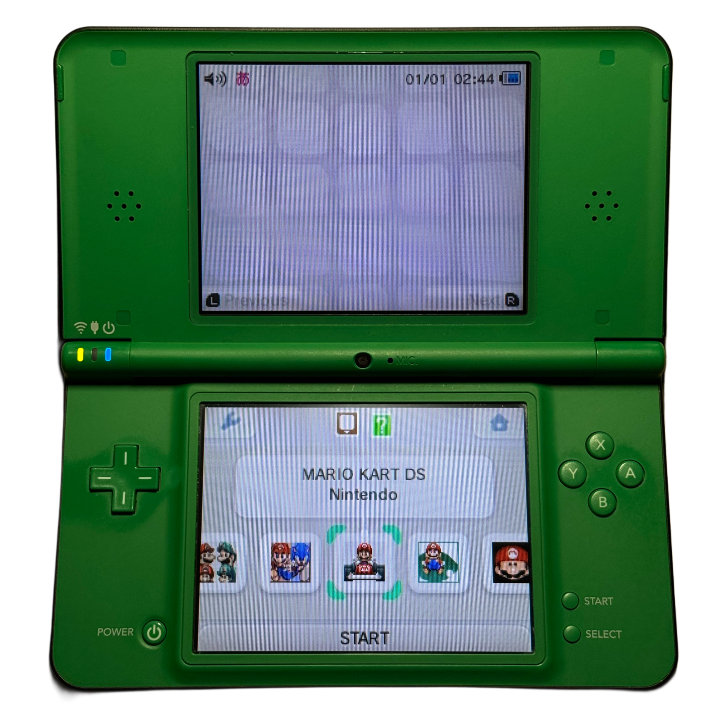 Grønn Moddet Nintendo DSI XL