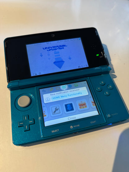 Moddet Nintendo 3DS med ny ladekabel