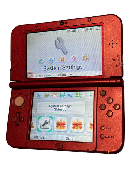 Moddet Rød Monster Hunter X Nintendo New 3DS Xl
