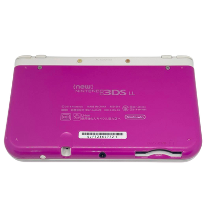 Moddet Rosa/Hvit Nintendo New 3DS Xl