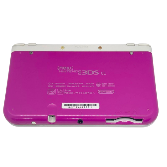 Moddet Rosa/Hvit Nintendo New 3DS Xl