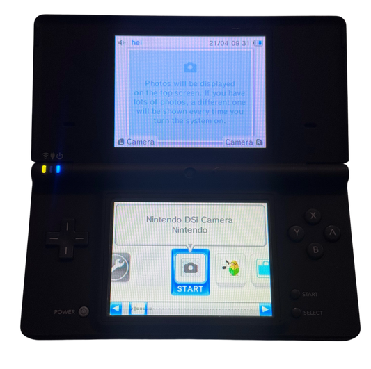 IKKE Moddet Nintendo DSI med ladekabel