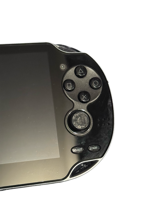 Svart Sony Playstation VITA 1000 med OLED skjerm