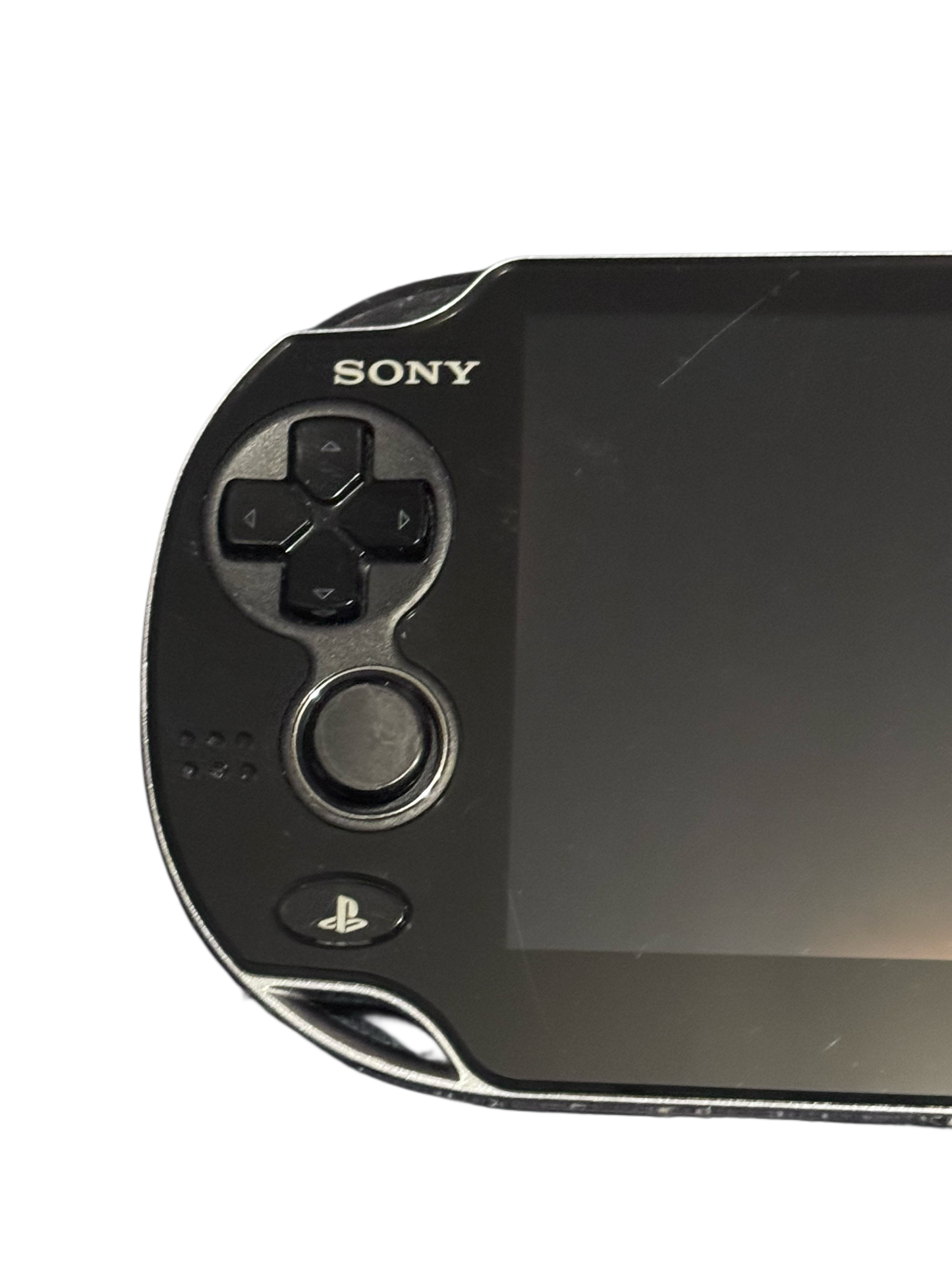 Svart Sony Playstation VITA 1000 med OLED skjerm