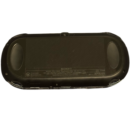 Svart Sony Playstation VITA 1000 med OLED skjerm