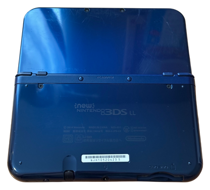 Mørkeblå moddet Nintendo New 3DS Xl