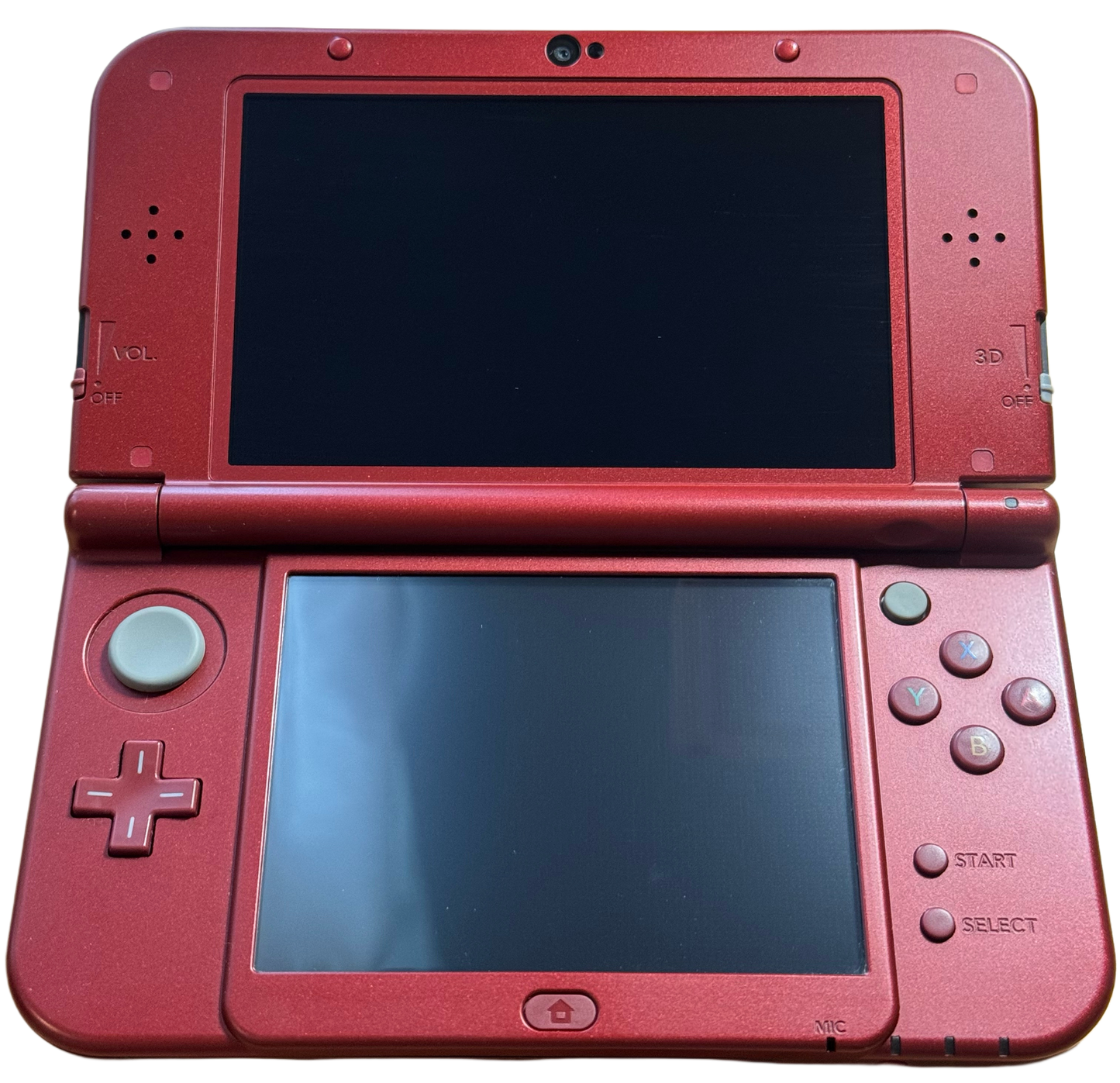 Rød moddet Nintendo New 3DS Xl