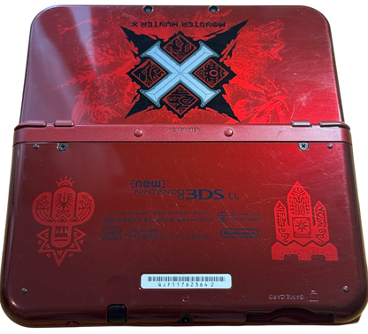 Modded Red Monster Hunter X Nintendo New 3DS XL